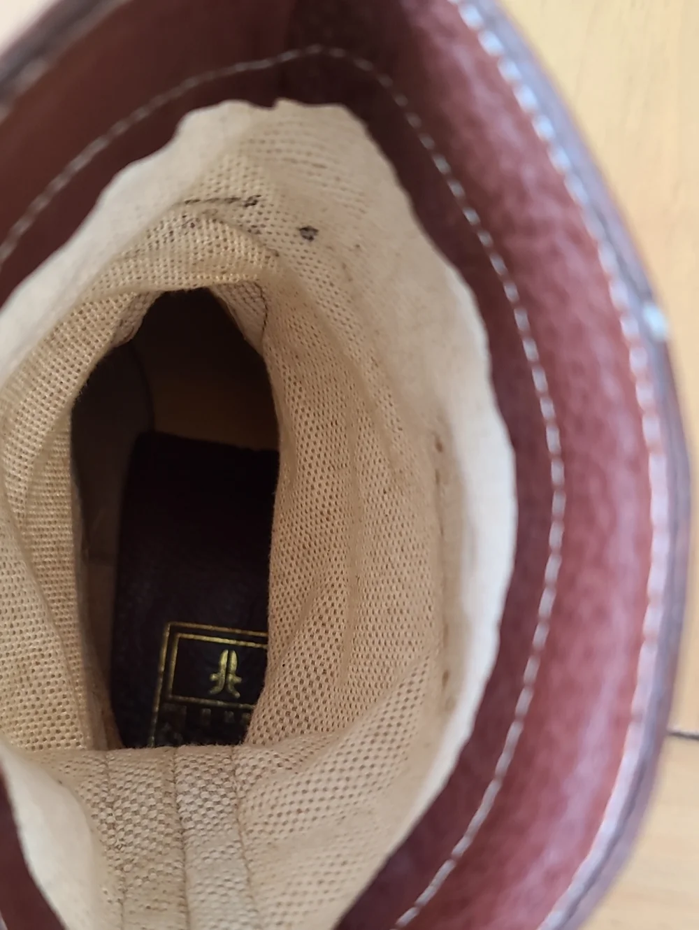 Frye Canvas & Leather Short Pull On Boots